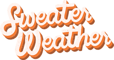 Sweater Weather Retro Coaster