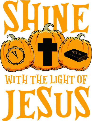 Shine With The Light Of Jesus Halloween Costume Christian Toddler T-Shirt