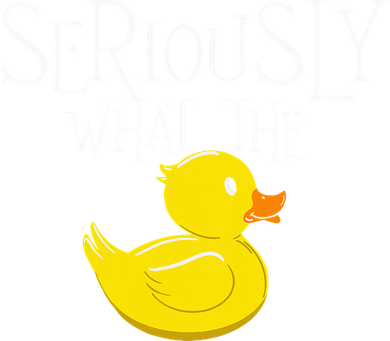Seriously What The Duck  Duck Lover Pun Kids T-Shirt