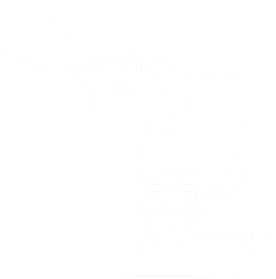 I Stand With That Woman From Michigan Social Justice Pajama Set