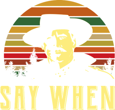 Say When Vintage Toddler Hoodie