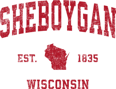 Sheboygan Wisconsin Wi Vintage Sports Women's T-Shirt