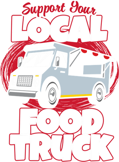 Support Your Local Food Truck Food Lover Food Truck Gift Women's Tank Top