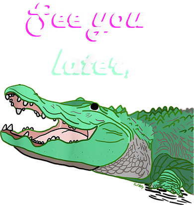 See You Later Alligator Baby Bodysuit