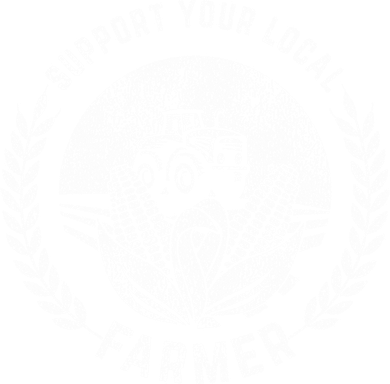 Support Your Local Farmer Gift Coaster