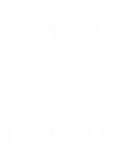 Support Your Local Farmers Go To Farmer's Market Funny Cool Gift Tote Bag