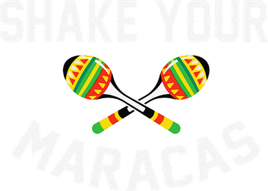 Shake Your Maracas Cinco De Mayo Party Gift Funny Kids T-Shirt