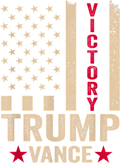 Trump 2024 Flag Victory J.D.Vance President 47 Trump Won Women's Long Sleeve Shirt