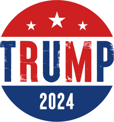 Trump 2024 Presidential Election Logo Bucket Hat