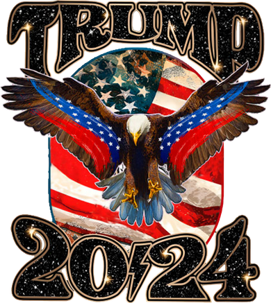 Trump 2024 Vintage American Bald Eagle T-Shirt