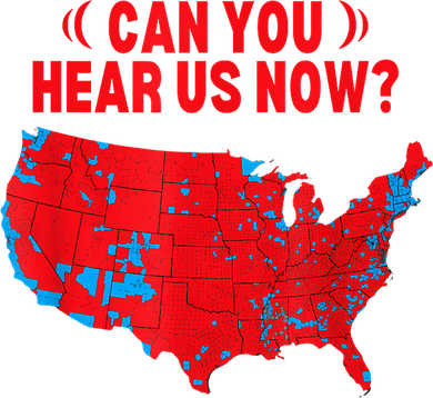 Trump 2024 Winner 312 Electoral Map Can You Hear Us Now Coaster