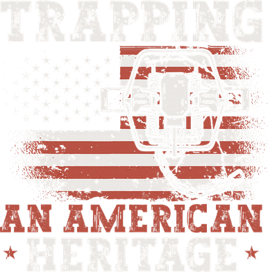 Trapping An American Heritage Trap Hunting Trapper Kids Long Sleeve Shirt