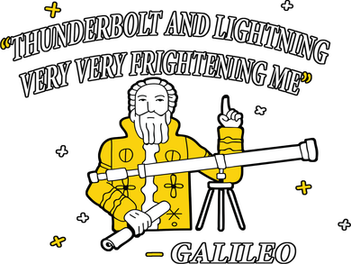 Thunderbolt and Lightning Galileo Toddler T-Shirt