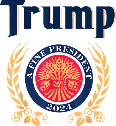 Trump A Fine President 2024 Coaster