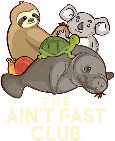 Ain't Fast Club Funny Animal Women's Tank Top