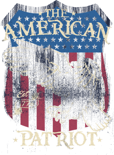 The American Patriot 1776 Button