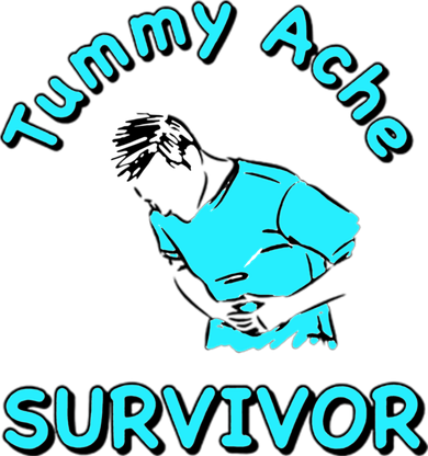 Tummy Ache Survivor Kids Hoodie