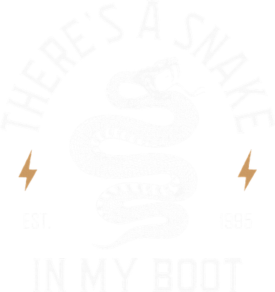 ThereS A Snake In My Boot Est 1995 Meme Funny Snake Baby Bodysuit