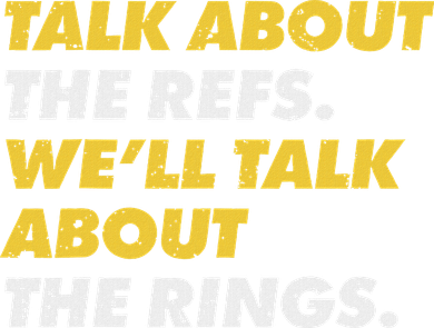 Talk About The Refs WeLl Talk About The Rings Kc Fan Kids Long Sleeve Shirt