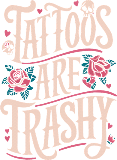 Tattoos Are Trashy Doggie Tank