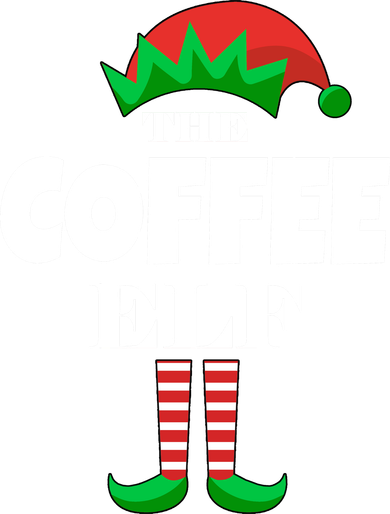 The Coffee Elf Family Matching Christmas Women's Dry Zone Grid Polo
