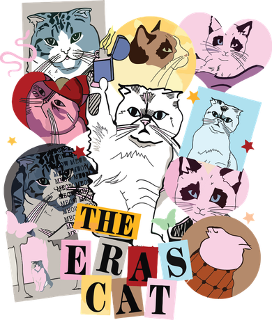 The Cat Eras In My Cat Mom Era Cat Lover Button