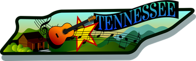 Tennessee Cartoon Illustration Polo