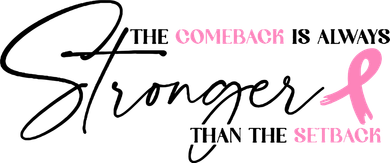 The Comeback Is Always Stronger Than The Setback Breast Cancer Survivor Doggie Tank