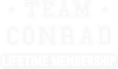Team Conrad Lifetime Membership Funny Family Last Name Women's Tank Top