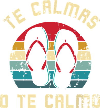 Te Calmas O Te Calmo Funny Spanish Speaker Gift Button