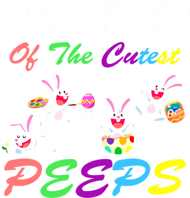 Cute Easter: Teacher Of The Cutest Peeps Backpack
