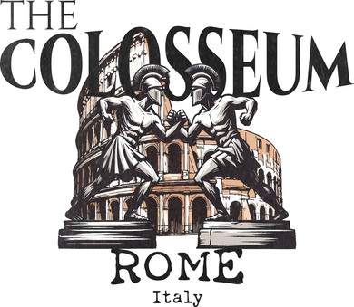 The Colosseum Rome Italy Doddie Hoodie