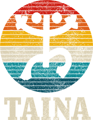 Taina Coqui Symbol Vintage Puerto Rico Taino Boricua Boriken Kids Long Sleeve Shirt