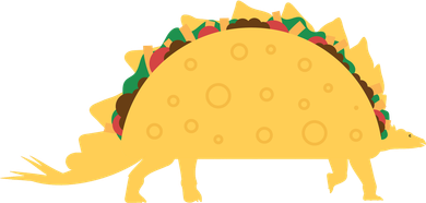 Tacosarus Toddler Hoodie
