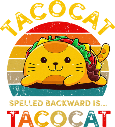 Taco Cat Spelled Backward Cute Taco Cat Lover Funny Mexican Doddie Hoodie