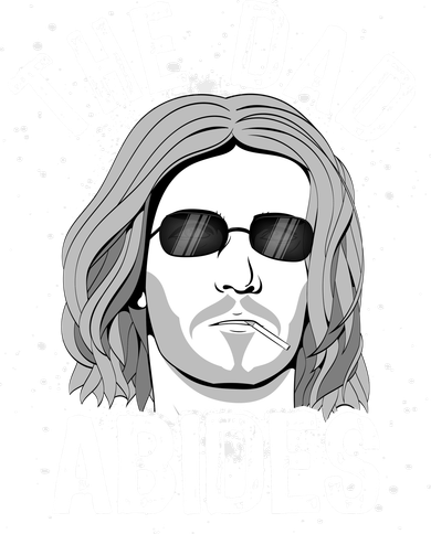The Dad Abides Coll Shades Women's T-Shirt