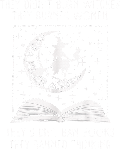 They Didn't Burn Witches They Burned Ban Book Kids Hoodie