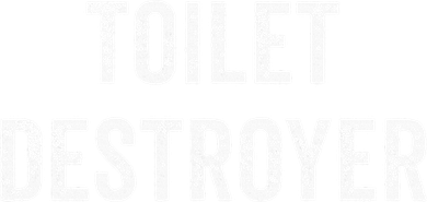 Toilet Destroyer Funny Gag Gift  Coaster