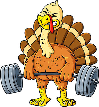 Turkey Deadlift Funny Thanksgiving Day Fitness Weightlifting Toddler Long Sleeve