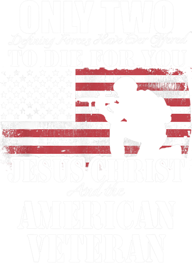 Two Died For You Jesus And American Gift Memorial Gift Baby Bodysuit