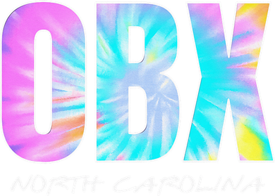 Tie Dye OBX North Carolina Outer Banks Kids T-Shirt