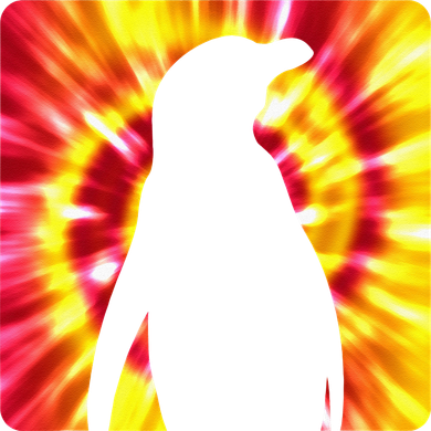 Tie Dye Penguin For Penguin Lovers Women's Dry Zone Grid Polo