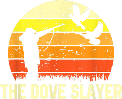 The Dove Slayer Vintage Retro Dove Hunting Tank Top