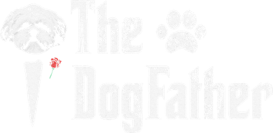 The Dogfather Shih Tzu Dog Dad Father's Day Gift Coaster