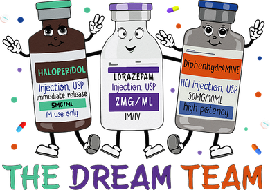 The Dream Team Retro Groovy B52 Nurse Medical Nursing Psych Kids Sweatshirt