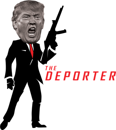 The Deporter Funny Donald Trump Kids T-Shirt