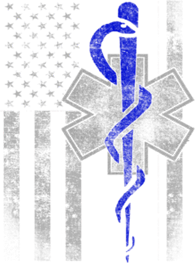 Twosided Emt / First Responder Flag Gift Cute Gift Doggie Tank