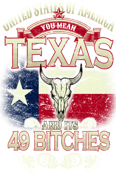 Texas And Its 49 Bitches Kids Long Sleeve Shirt