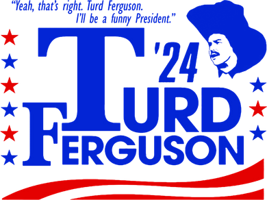 Turd Ferguson For President Election 2024 Kids Hoodie