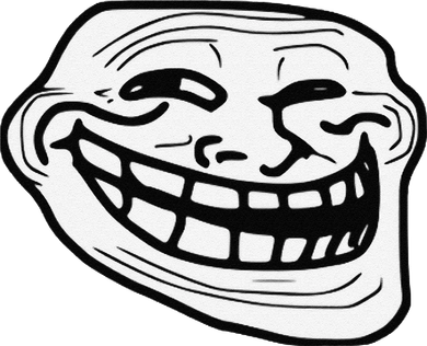 Troll Face Meme Funny Dank Meme Troll Face Doggie Tank